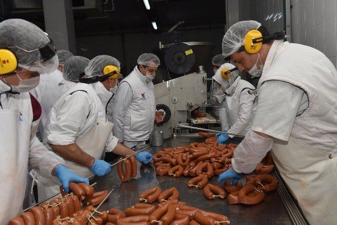 Bakan Çelik, Esk Sincan Kombina Müdürlüğü’nü Ziyaret Etti