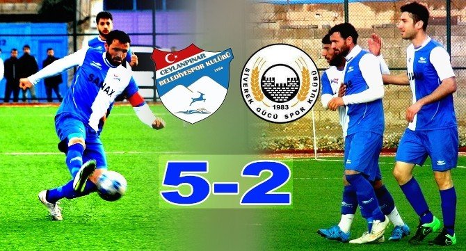 Ceylanpınar Belediye Spor 5-2 Siverek Gücü Spor