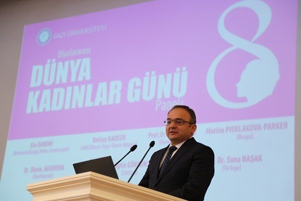 Mahatma Gandhi’nin Torunu Ela Gandhi, Gazi Üniversitesi’nde