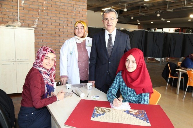 Gesmek’in Kadın Kursiyerlerinde 8 Mart Sergisi