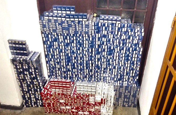 Jandarma’dan Kaçak Sigara Operasyonu