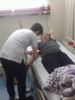 Mhp Hanönü İlçe Başkanı Ünal Hastaneye Kaldırıldı