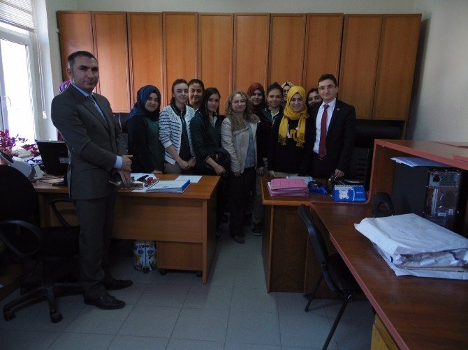 Bünyan Sağlık Meslek Lisesi Öğrencilerinden Bünyan Adliyesine Ziyaret