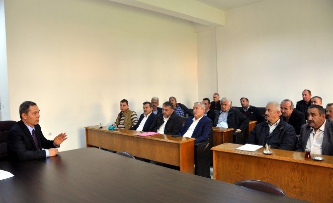 Uysal, Köy Minibüsçülerin Görüşlerini Aldı