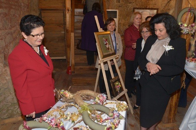 İpek Kozası Ürünleri Sergisi Açıldı