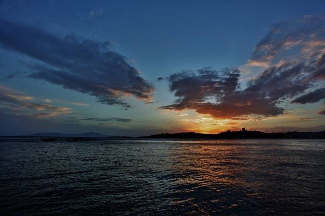 Bodrum’da Günbatımı Renkleri Büyülüyor