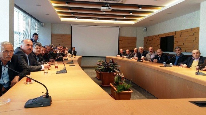 Ladik Muhtarlarından Büyükşehir Ziyareti