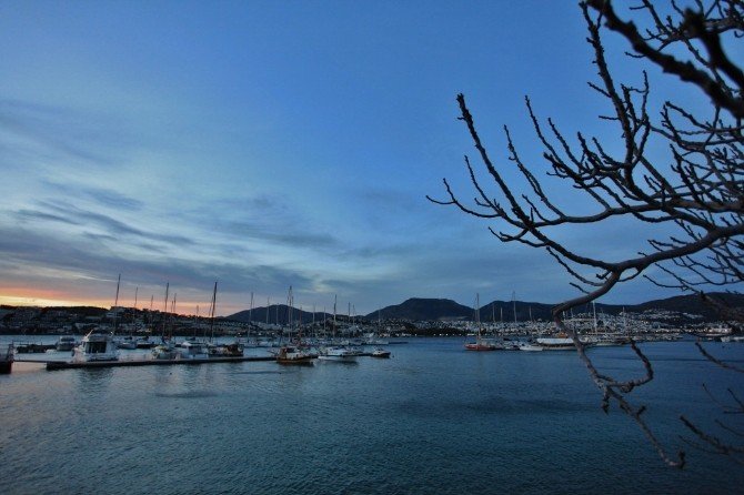 Bodrum’da Günbatımı Renkleri Büyülüyor