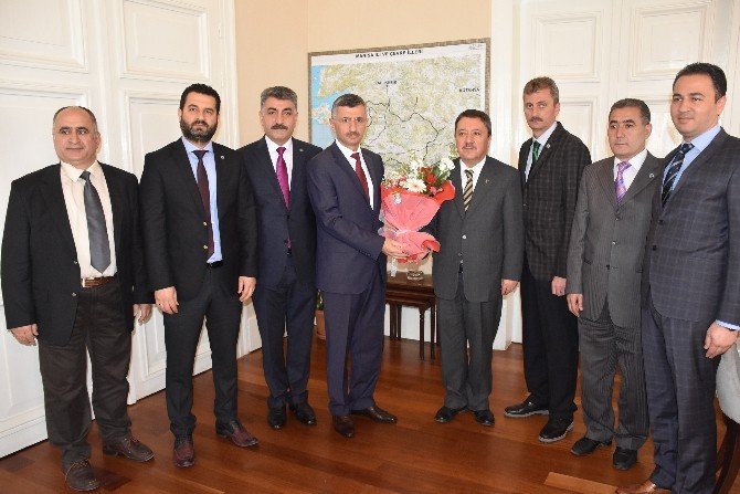 Muhasebeci Mali Müşavirler Odası’ndan Vali Bektaş’a Ziyaret