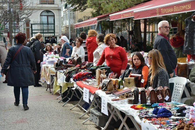 Tepebaşı’nda Kadın Panayırı Ve Takas Pazarı Açıldı