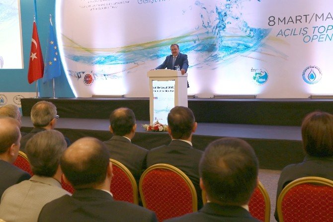 Bakan Eroğlu, "Yeraltı Suyu Yönetimi Kapasitesinin Geliştirilmesi Projesi"nin Açılış Toplantısına Katıldı