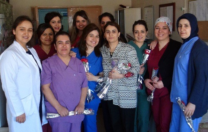 Tatvan’daki Hastalar Çiçeklerle Karşılandılar