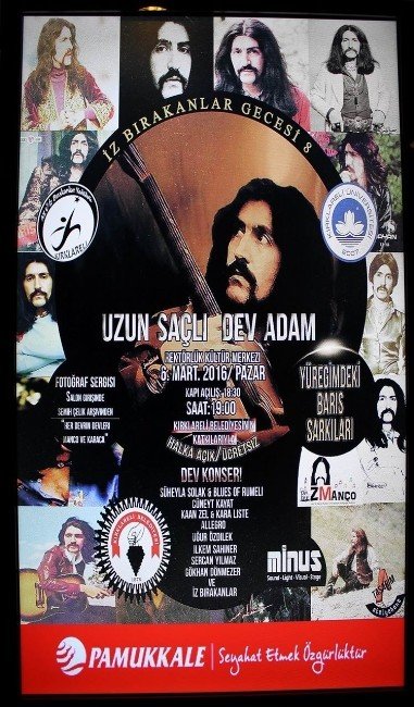 Kırklareli Barış Manço’yu Andı