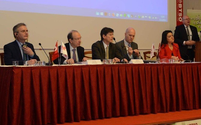 Btso, Belçika Tahkim Ve Arabuluculuk Merkezi Heyetini Ağırladı