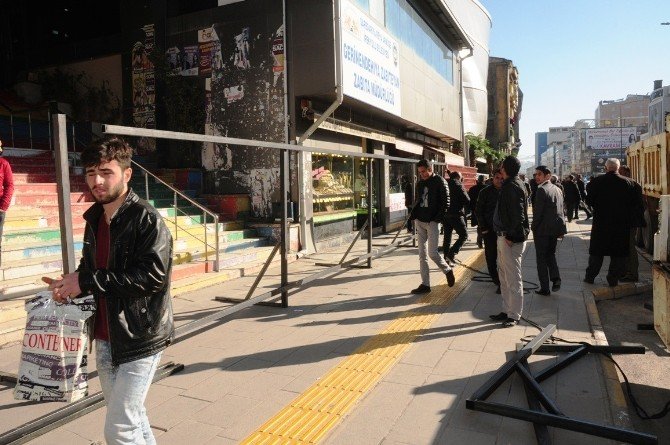 Esnaftan Belediyeye Tepki