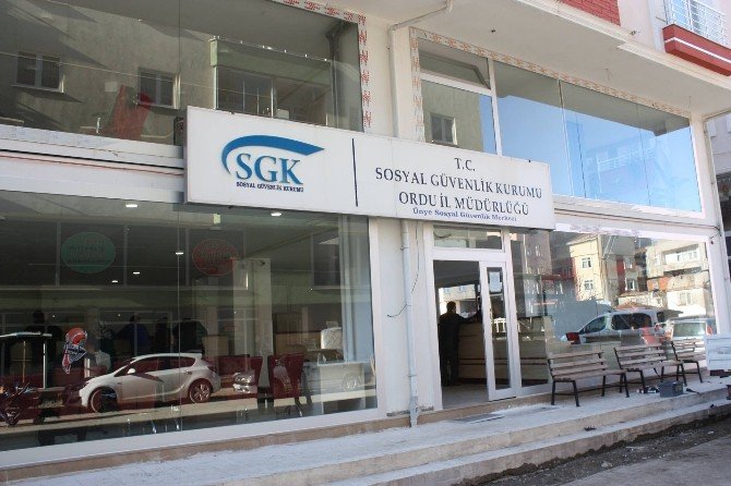 Ünye Sgm Yeni Yerinde