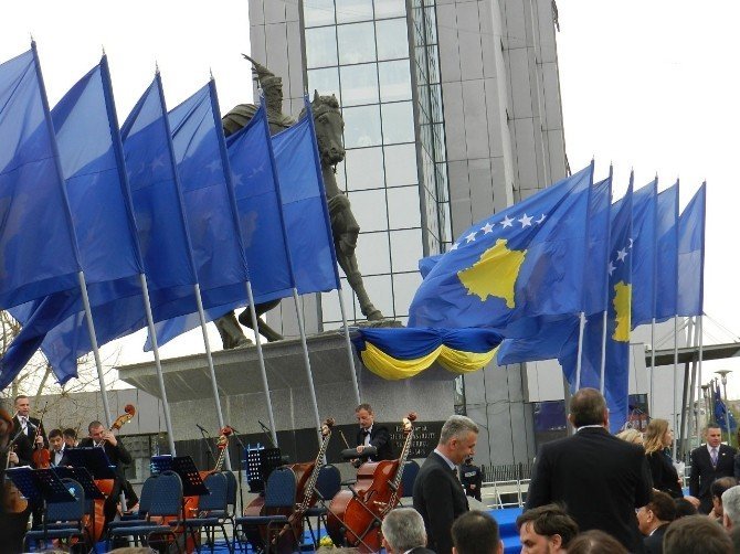 Kosova'da Cumhurbaşkanı Devir Teslim Töreni