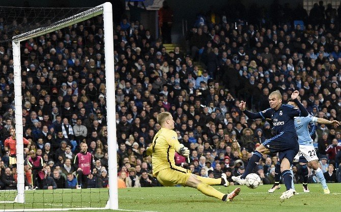 Manchester City,Real Madrid Maçı 0-0 Berabere