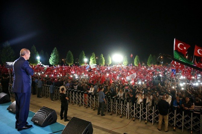 Erdoğan Demokrasi Nöbetine Noktayı Koydu