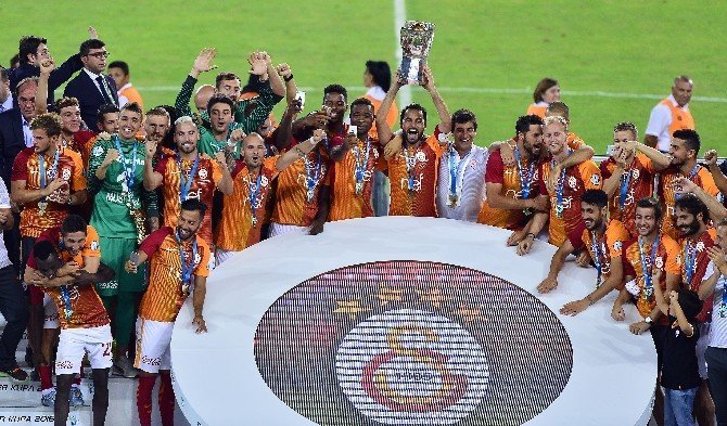 Süper Kupa Galatasaray’ın Oldu