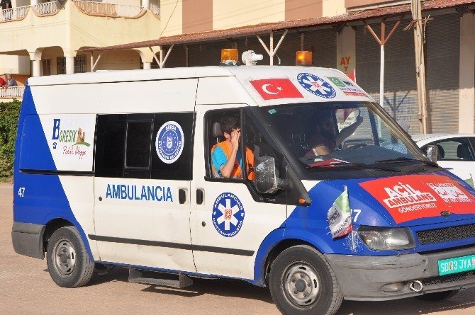 Suriye’ye 24 Ambulans Gönderildi