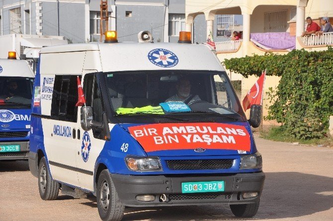 Suriye’ye 24 Ambulans Gönderildi