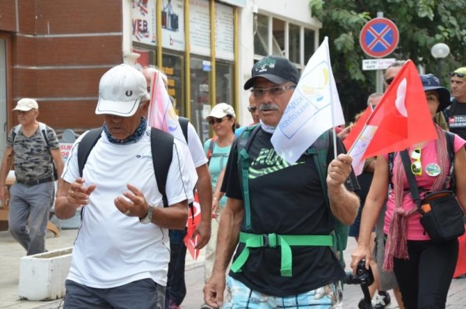 1.yürüyüş Ve Bisiklet Şenliği Güzelçamlı’da Başladı