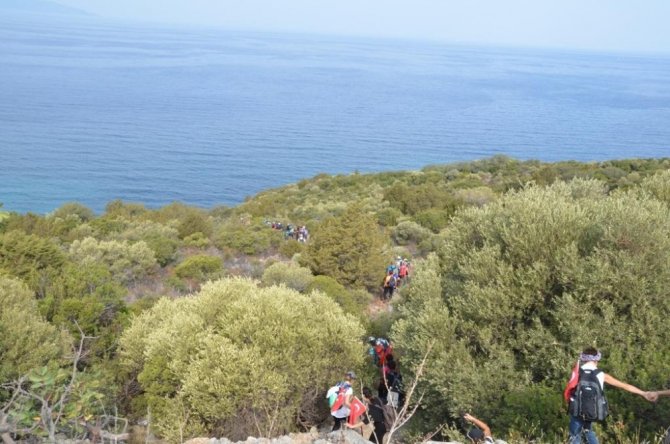 1.yürüyüş Ve Bisiklet Şenliği Güzelçamlı’da Başladı