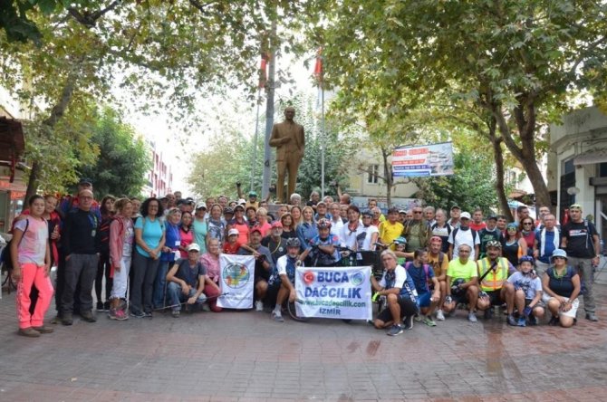 1.yürüyüş Ve Bisiklet Şenliği Güzelçamlı’da Başladı
