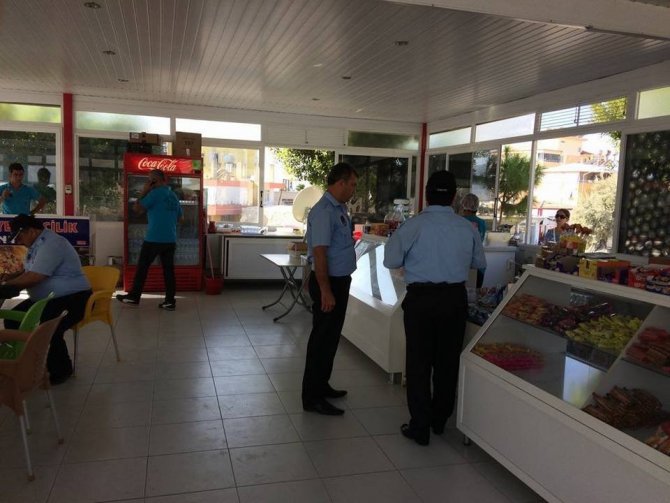 Anamur Zabıta Ekiplerinden Okul Kantinlerine Sıkı Denetim