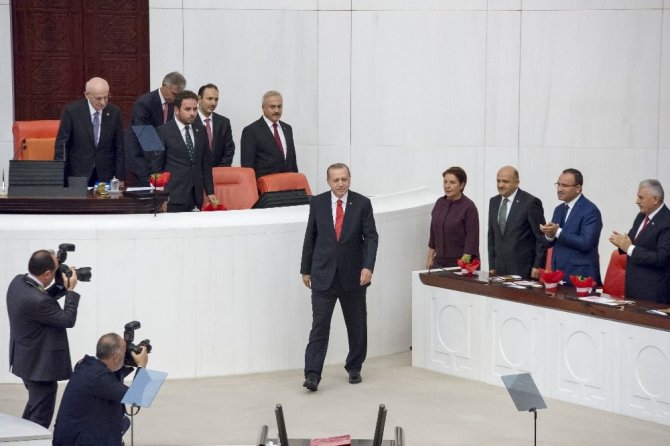 Cumhurbaşkanı Erdoğan Genel Kurulda