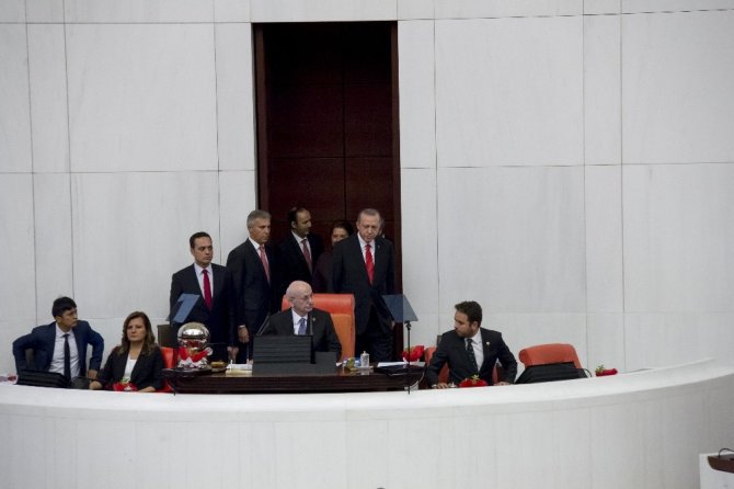 Cumhurbaşkanı Erdoğan Genel Kurulda