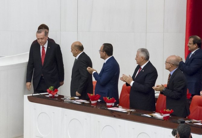 Cumhurbaşkanı Erdoğan Genel Kurulda