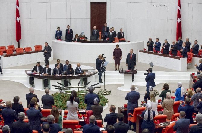 Cumhurbaşkanı Erdoğan Genel Kurulda