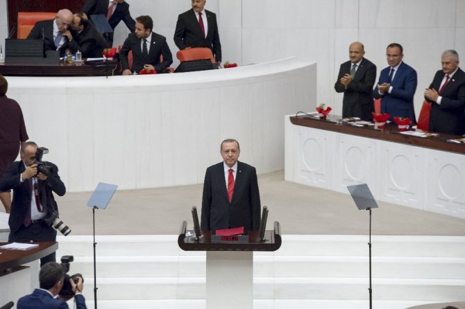 Cumhurbaşkanı Erdoğan Genel Kurulda