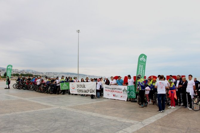 ’Kalp’ İçin Pedalladılar