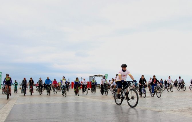 ’Kalp’ İçin Pedalladılar