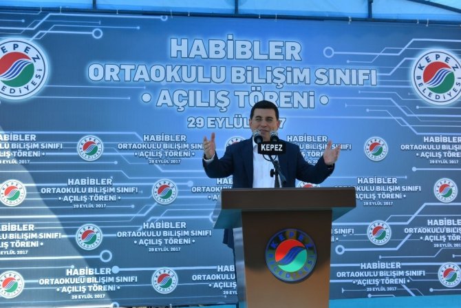 Kepez Belediyesi’nden ‘Bilişim Sınıfı’ Desteğine Devam