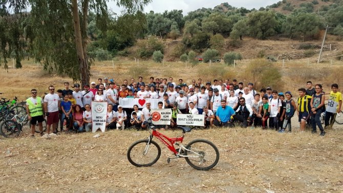 Pedallar Kalp Sağlığına Dikkat Çekmek İçin Çevrildi