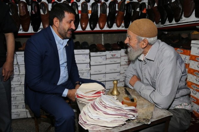 Başkan Ekinci Esnafla Birlikte Dua Etti