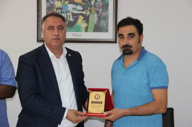 Sağlık-sen’den Veda Ziyareti