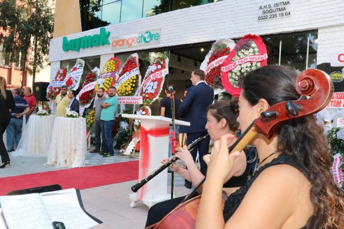 Başkanlar Baymak Bayisi Açtı