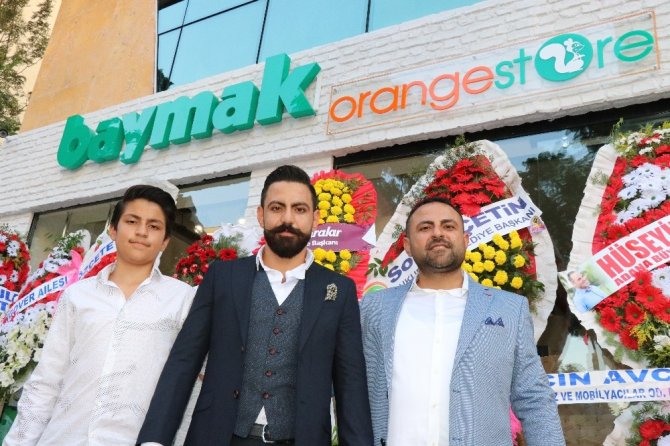 Başkanlar Baymak Bayisi Açtı