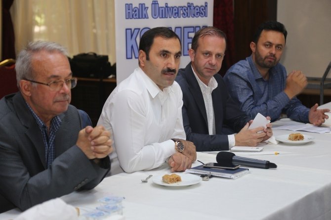 Ko-mek Ve İlçe Halk Eğitim Müdürleri Yeni Dönem İçin Bir Araya Geldi