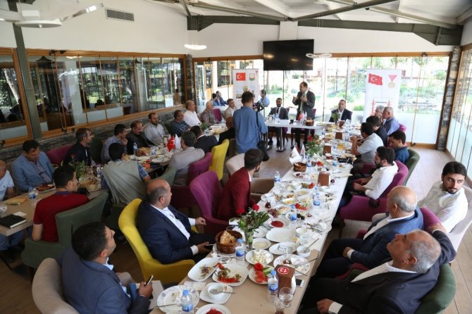 Çiftçi, Siverek’te Basın Mensuplarıyla Bir Araya Geldi