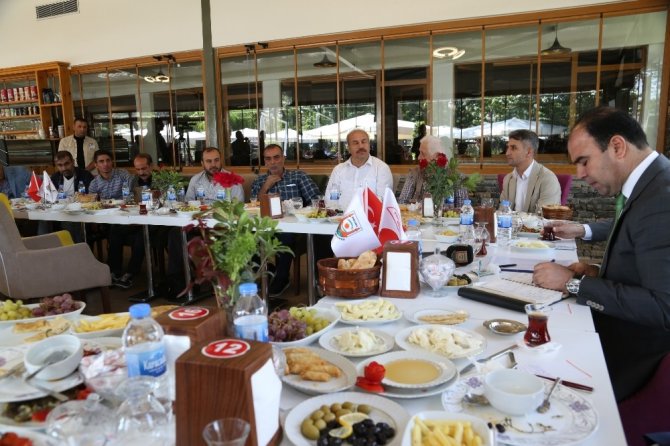 Çiftçi, Siverek’te Basın Mensuplarıyla Bir Araya Geldi