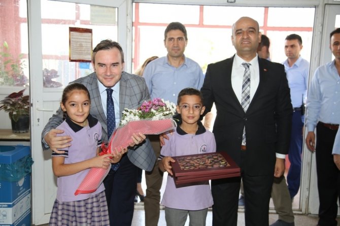 Öğrencilere Kırtasiye Yardımı Yapıldı