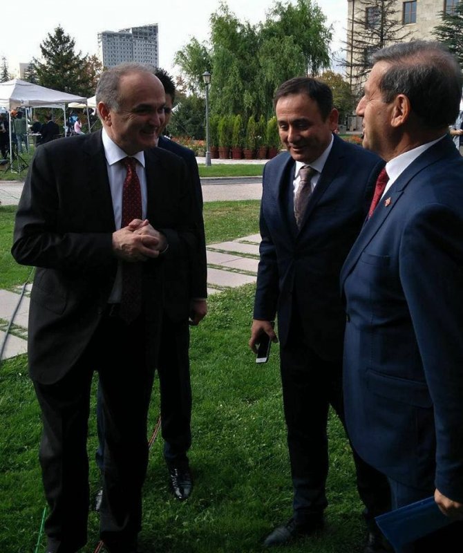 Başkan Süleyman Özkan Tbmm’nin Açılış Resepsiyonuna Katıldı