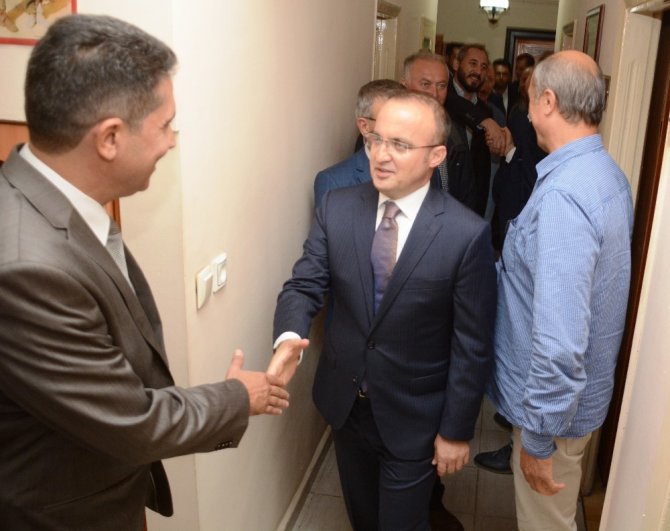 Turan’dan, Mhp İl Başkanı Pınar’a Ziyaret