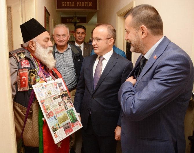 Turan’dan, Mhp İl Başkanı Pınar’a Ziyaret